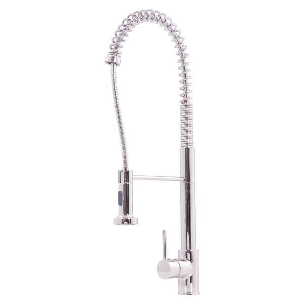 Novatto Commercial Style Pullout Kitchen Faucet, Chrome Finish NKF-H07CH - main